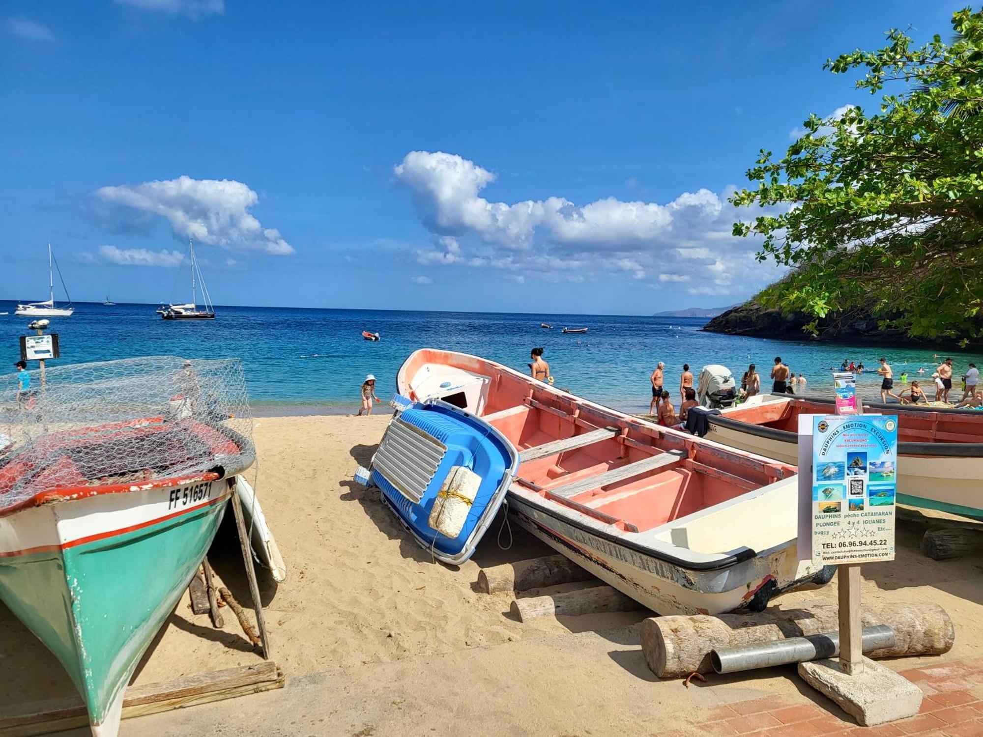Vue Magnifique Sur La Nature , Proche Des Plages 4 A 6 Pers Rivière-Pilote Exterior foto